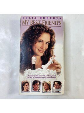 My Best Friend’s Wedding VHS 1997 Romantic Comedy Julia Roberts Dermot Mulroney